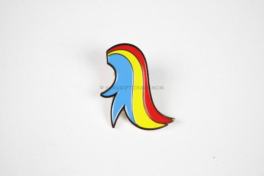 Brony Power Tail Anti-Bullying Pin