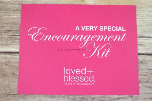 Encouragement Kit