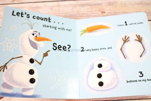 Olaf's 1-2-3 (Disney Frozen) (Glitter Board Book)by RH Disney
