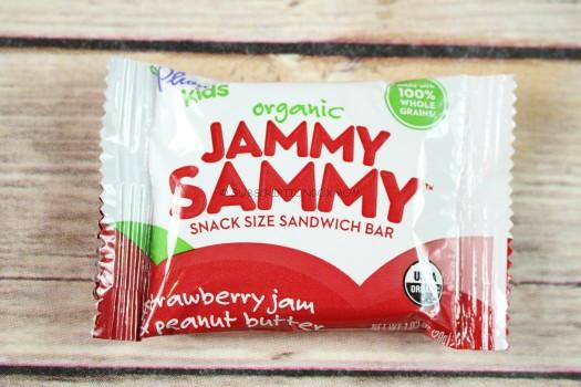 Plum Kids Organic Jammy Sammy Strawberry Jam and Peanut Butter 