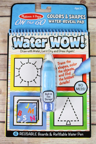 Melissa and Doug Water Wow Colors and Shapes Water Reveal Pad