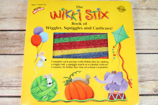 Wikki Stix Book of Wiggles, Squiggles and Curlicues