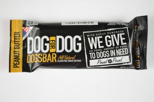 Dog for Dog Peanut Butter Dogsbar 