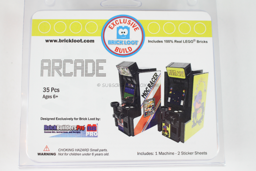 Arcade Exclusive 100% LEGO Build Designed By BrickBuildersPro