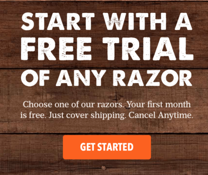 Dollar Shave Club Free Month