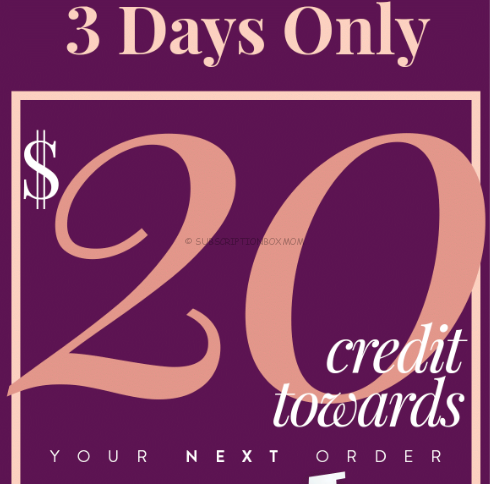 Free $20 Wantable Credit with Subscription