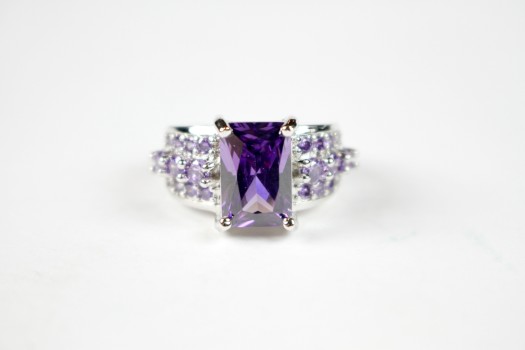 Purple Statement Ring