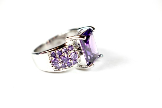Purple Statement Ring