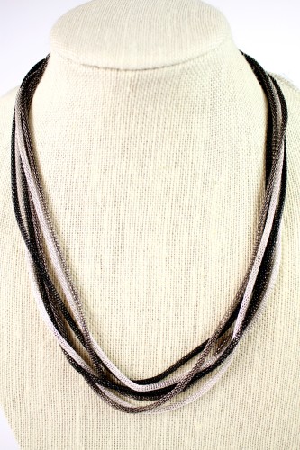 metal cord necklaces