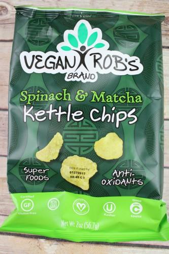 Vegan Bob’s Spinach & Matcha Kettle Chips