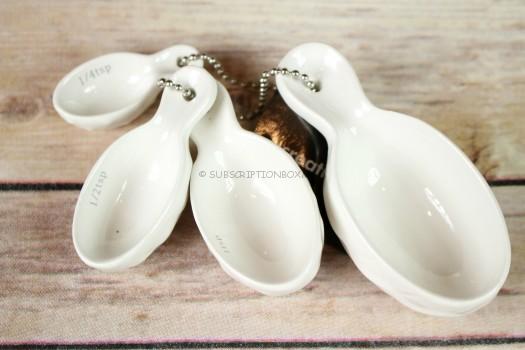 Ivory Ceramic Measuring Spoons
