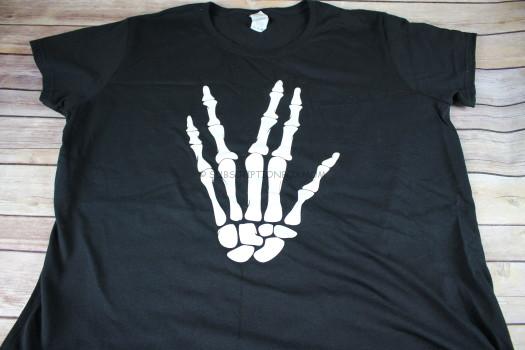Skeleton Spock Hand