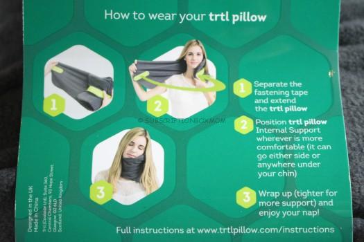 Trtl Soft Neck Support Travel Pillow 