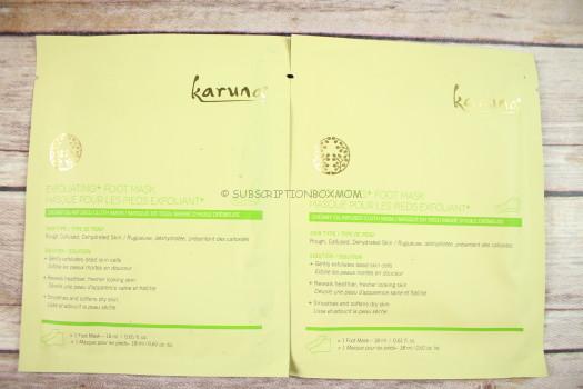 Karuna Exfoliating Foot Mask