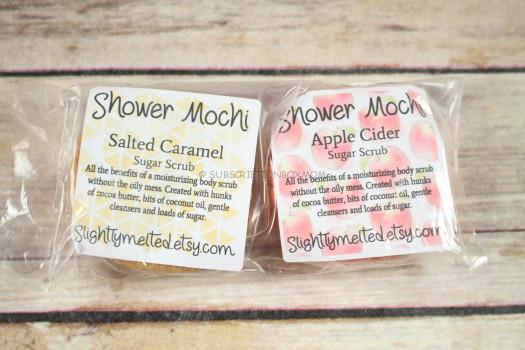 Slightly Melted Shower Mochi Sugar Scrubs