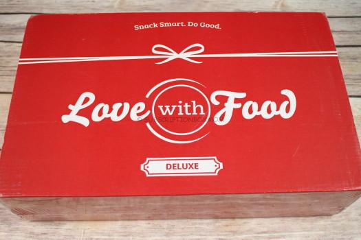 Love with Food November 2016 Deluxe Box Review