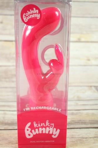 VeDO Kinky Bunny Rechargeable Rabbit Vibrator - Pretty in Pink