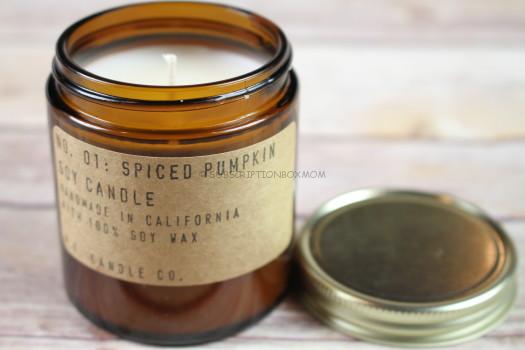 P.F. Candle Co Spiced Pumpkin Soy Candle