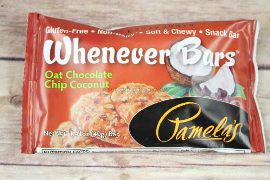 Paamela's Products Oat Chocolate Chip Whenever Bars