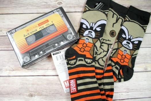 Exclusive Licensed GOTG "Pair and a Spare" Socks