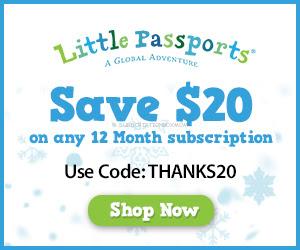 Little Passports Pre-Thanksgiving Coupon