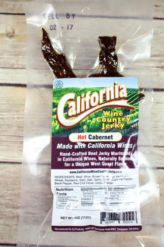 California Wine Country Jerky Hot Cabernet 