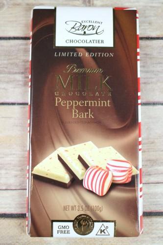 Baron Chocolatier Premium Milk Chocolate Peppermint Bark