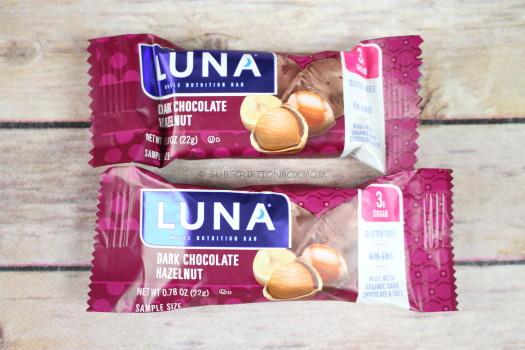 LUNA Dark Chocolate Hazelnut Bars