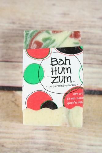 Indigo Wild Peppermint Almond Bah Hum Zum Mini Bar Soap