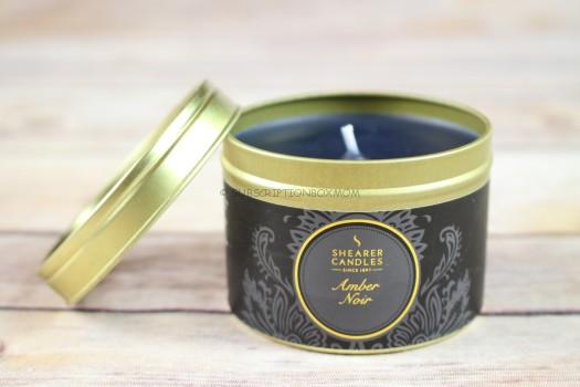 Shearer Candles Tin Amber Noir Scent