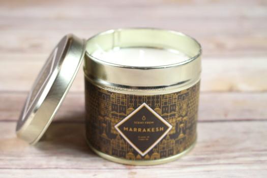Soy Wax Tin Candle in Amber Scent 