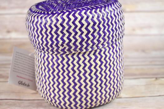 Handwoven Palm Leaf Basket