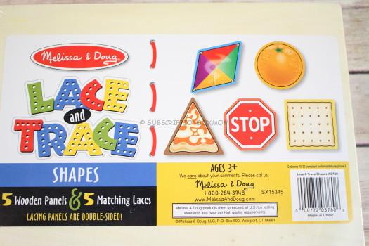 Melissa & Doug Lace and Trace Shapes 