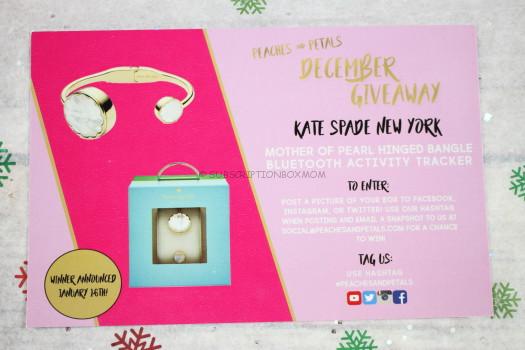 Kate Spade New York Mother of Pearl Hinged Bangle Bluetooth Activity Tracker