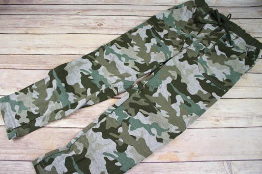 Green Harem Camo Pant