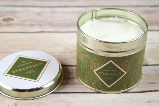 100% Soy Wax Canova Tin Candle – Oak & Bergamot