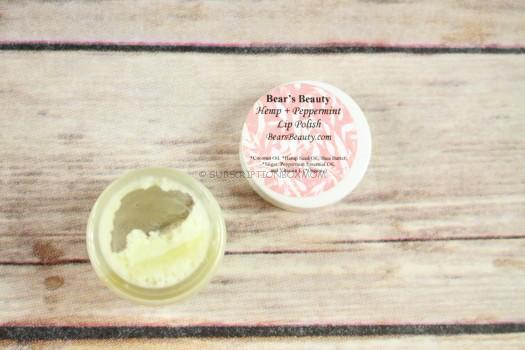 Bear's Beauty Hemp & Peppermint Lip Polish