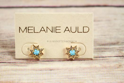 Melanie Auld Starburst Studs in Blue Howlite