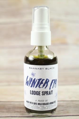 Barnaby Black Winter Fir Lodge Spray