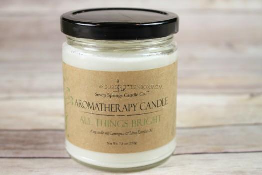 Aromatherapy Candle "All Thing Bright"