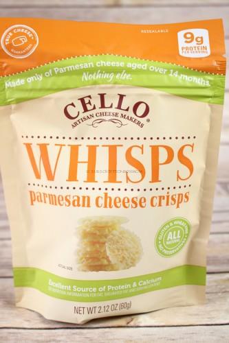 Cello Whisps Parmesan Cheese Crisp