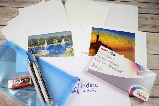 Indigo Art Box December 2016 Review