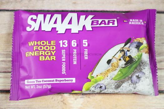 Snaak Bar Whole Food Energy Bar