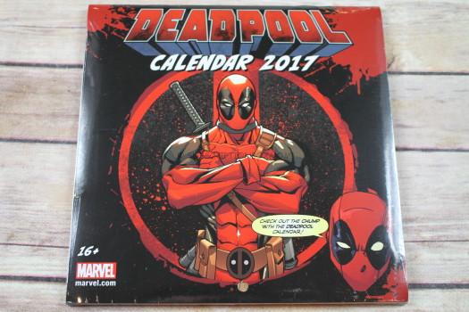 Deadpool 2017 Calendar