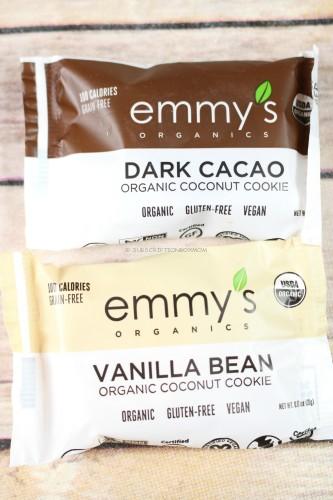 Emmy's Organics Dark Cacao and Vanilla Bean Organic Coconut Cookies