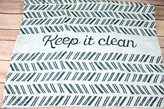 Keep It Clean Tea Towel