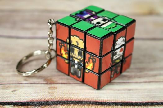 "Bad Guys" Rubix Cube Keychain