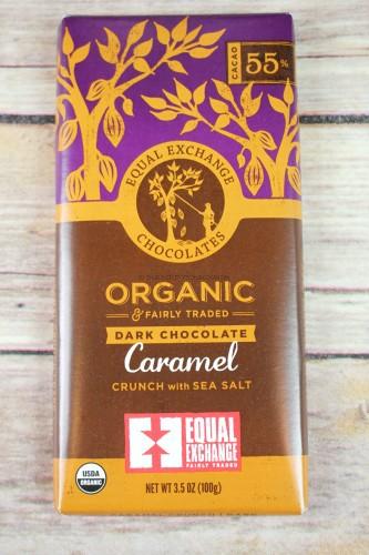 Organic Dark Chocolate Caramel Crunch with Sea Salt