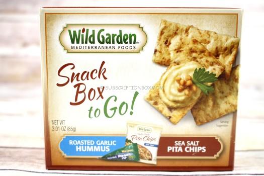 Wild Garden Roasted Garlic Hummus & Chips 