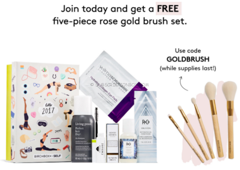 Birchbox January 2017 Coupons